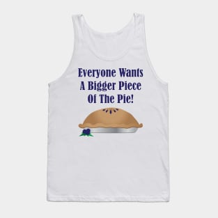 Biggest Piece Pie Blueberry Tank Top